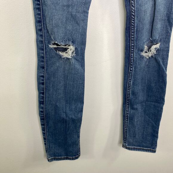 Hollister High-Rise Crop Jean Leggings Jeggings Women's Size 0 Short 0S 24 x 24 - Picture 3 of 9